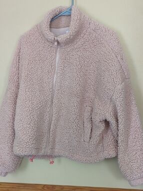 Urban Outfitters Pink Teddy Jacket